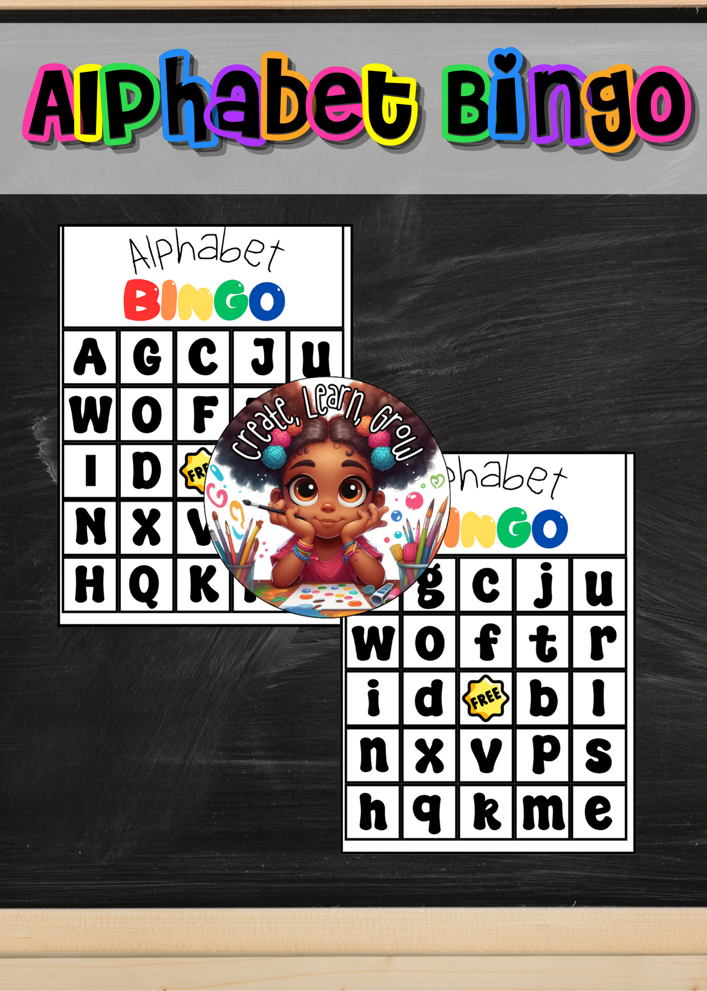 Alphabet Bingo - Digital Download