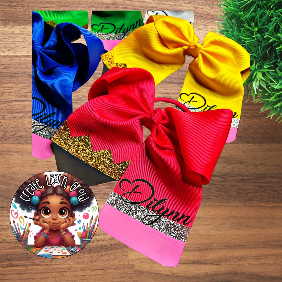 Pencil Style Hair Bow - 3 Inch